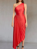 Chic One-Shoulder Maxi Dress for Stylish Elegance