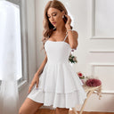 Chic Bow Detail Midi Slip Dress