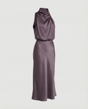 Radiant Long Evening Gown with Chic Design