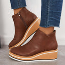 Chic Ankle Boot with Side Zipper