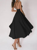 Chic V-Neck Strap Dress for Any Occasion