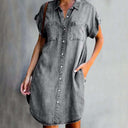 Chic Denim Dress for Effortless Style