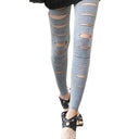 Chic Women's Cut-Out Leggings for Style