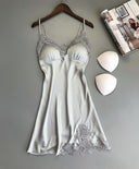 Chic Satin Nightgown for Elegant Sleepwear