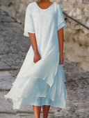 Stylish Block Slit Dress for Any Occasion