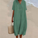 Chic Linen Dress for Effortless Style