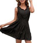 Chic Women's Sleeveless Beach Cover-Up