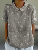Floral Print Blouse for Stylish Fashion