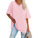 Relaxed Fit V-Neck Tee for Everyday Wear