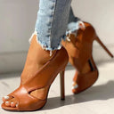 Orthopedic Heeled Sandals for All-Day Comfort
