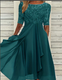 Chiffon Midi Dress for Women | Flowing Elegance