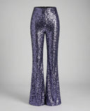 Shimmering Autumn Sequin Trousers | Chic Style