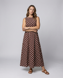 Chic Summer Dress with Polka Dots