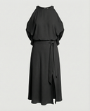 Chic Cutout Shoulder Dress for Stylish Occasions