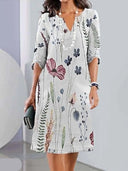 Floral Layered Dress for Parties and Events