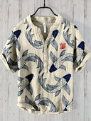 Vintage Fish Art Shirt for Unique Style