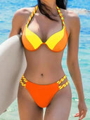 Chic High-Cut Bikini Swimwear Collection
