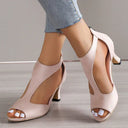 Orthopedic Heeled Sandals for Foot Health