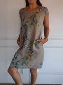 Chic Women's Dress in Vibrant Colors