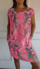 Chic Women's Dress in Vibrant Colors