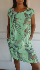Chic Women's Dress in Vibrant Colors