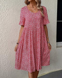 Floral Pattern Dress for Effortless Style