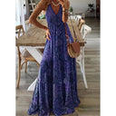 Vibrant Printed Maxi Dress for Summer Style