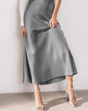 Silk Midi Skirt for Chic Styling