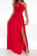 Chic One-Shoulder Evening Dress by Novella