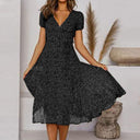 Chic V-Neck Dress for Effortless Style