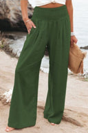 Chic Women’s Palazzo Pants in Stretch Fabric