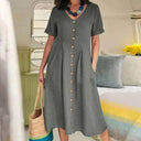 Chic Cotton Dress for Effortless Style