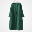 Vintage Corduroy Dress for Effortless Style