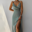 Classic V-Neck Dress in Chic Design