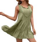 Chic Women's Sleeveless Beach Cover-Up