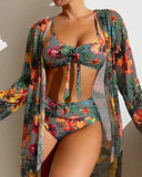 Chic Two-Piece Bikini Set for Fashion Lovers
