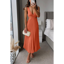 Mayla Cutout Pleated Dress - Chic Design