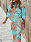 Chic Summer Maxi Dress in Lightweight Fabric