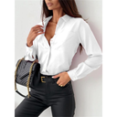 Sleek Long Sleeve Blouse for Effortless Style