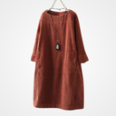 Vintage Corduroy Dress for Effortless Style