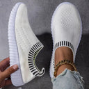 Stylish Women's Sneakers with Supportive Footbed