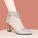 Chic High-Heeled Sandals for Stylish Occasions