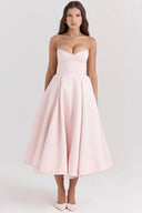 Satin Women's Dress for Elegant Occasions