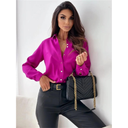 Sleek Long Sleeve Blouse for Effortless Style