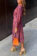Knot Front V-Neck Maxi Dress for All Occasions