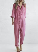 Chic Long-Sleeved Jumpsuit for All Occasions
