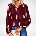 Nicole™ | Chic Blouse for Office & Evening Wear