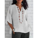 Trendy Cotton Blouse for Women - Fenna Style