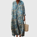 Stephanie™ | Chic Geometric Print Dress for Every Occasion