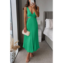 Mayla Cutout Pleated Dress - Chic Design